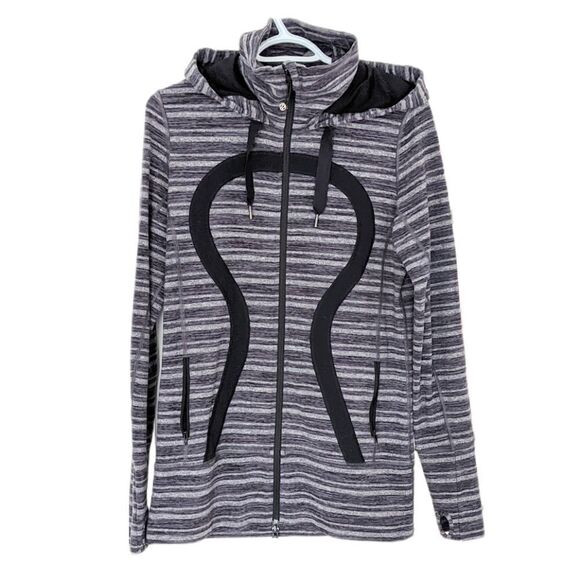 Lululemon stride hooded jacket size 8 @K1 - Picture 1 of 9